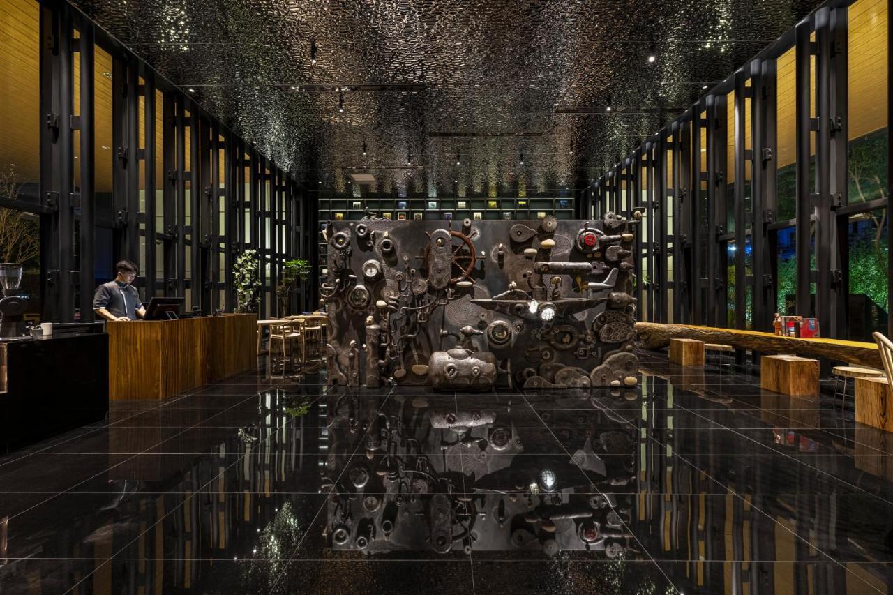 Tai Urban Resort Kaohsiung Extérieur photo The lobby of the hotel